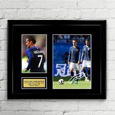 Antoine griezmann is a french professional footballer. Antoine Griezmann France National Football Team Fifa World Cup 201 Autograph101