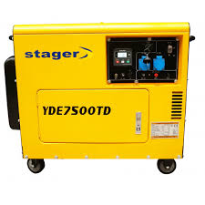 Baniinostri.ro banii publici cat costa un kilowatt in 2021? Generator Curent Stager Yde7500td Insonorizat Diesel Monofazat 5 5 Kw Generatoare De Curent Electric
