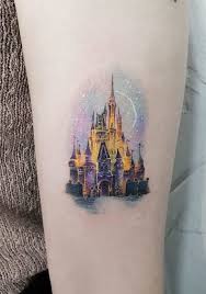 The castle is often surrounded by a frame of images from films or several items depicting specific films. Disney Tattoos Tat2o