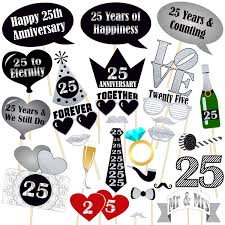 Choose from over a million free vectors, clipart graphics, vector art images, design templates, and illustrations created by artists worldwide! Party Propz 25th Anniversary Combo For 25th Anniversary Decorations Including Silver Foil Curtain 3pcs Black And Silver Balloon 25 Pcs 25th Anniversary Props 25th Anniversary Banner Amazon In Toys Games