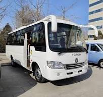 China Foton 36 Seats 7.5m New Mini Bus for Sale Manual Transmission Euro 2  3 Emission Standard Diesel Fuel Type