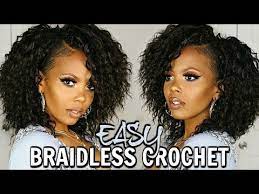 16 Fast Easy Braidless Crochet Install No Cornrows No Tension Method 4c Hair Giveaway Tastepink Y Quick Weave Hairstyles Braidless Crochet 4c Hairstyles