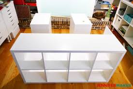 Crafty storage craft storage most popular alex from ikea. Diy Craft Table With Storage My Ikea Hack Jennifer Maker
