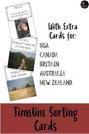History Timeline Cards Bce Ce Bc Ad In 2021 History Timeline Story Of The World Montessori Education