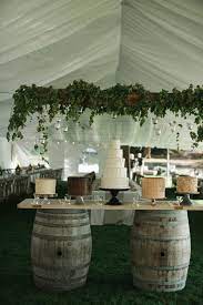 Waterfront Resort Wedding From Michele M Waite Photography Barrel Wedding Cake Table Barrel Wedding Wine Barrel Wedding