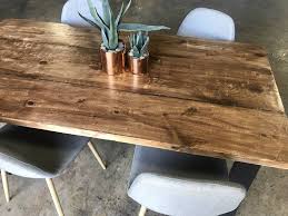 Farmhouse dining table, reclaimed wood parsons kitchen table. Wood And Metal Dining Table And Chairs Off 71