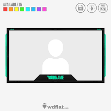 Como fazer overlay de free fire pelo celular igual de streamers famosos com efeito saber. Facecam Twitch And Youtube Templates