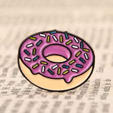 The Story Behind The Donut Custom Enamel Pins Gs Jj Com Cheap Enamel Pins Custom Lapel Pins Soft Enamel Pins