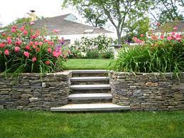 Modern Backyard Design Flowers Home Decorating Trends Homedit Sloped Backyard Landscaping Backyard Landscaping Sloped Backyard