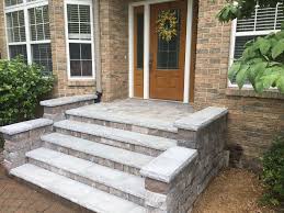 About 5% of these are doors, 5% are locks. Landscape Front Entry Door Steps Grand Rapids Mi Traditional Entry Grand Rapids By Platinum Ponds Landscaping Houzz