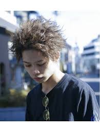 アピッシュ アオヤマ apish aoyama セミマットツイスト ツーブロックネープレスショート ツイストパーマ メンズ メンズ 髪 ツイスト 髪型