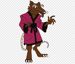Splinter Leatherhead Teenage Mutant Ninja Turtles Cizim Splinter Memeli Etobur Kopek Memeli Gibi Png Pngwing