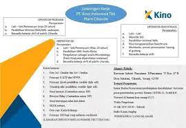 Recruitment management trainee 2022 pt indocement tunggal prakarsa tbk; Tes Dan Interview Pt Kino Indonesia Tbk Serang Juli 2019 Serangid