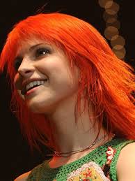 Orange can be somewhat neutralized with blue. Hayley Williams Bringing Out A Hair Dye With Manic Panic 2014