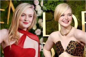 Dakota Fanning and Elle Fanning Have Blessed Us With a Joint Sister Slay at  the Golden Globes | Glamour