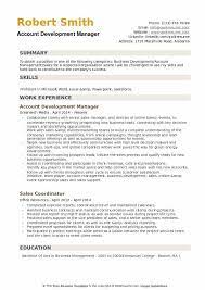 How to write a sales resume that'll close the deal (example included!) the types of products you've sold (e.g. Account Development Manager Resume Samples Qwikresume