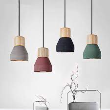 Sweed Pendant Lamp Cement Pendant Light Concrete Pendant Light Pendant Lamp