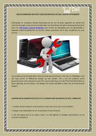 Unplug the video cable from the back of the computer. Hoe De Monitor Zelftest Functiecontrole Op Dell Laptop Uitvoeren By Dell Reparatie Centrum Issuu