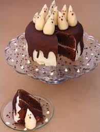 Gateau Fantome Chocolat Pate D Amande Gateau Halloween Facile Gateau Haloween Dessert Halloween Facile