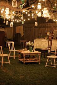 I Love This Scene The Lighting Is Spectacular Yet Organic What A Cozy And Welcoming Space To Recei Vintage Garden Decor Backyard Lighting Shabby Chic Garden