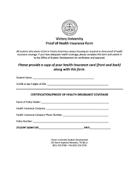 Certificate of creditable coverage has your coverage with blue cross nc ended? Proof Of Health Insurance Fill Online Printable Fillable Blank Pdffiller