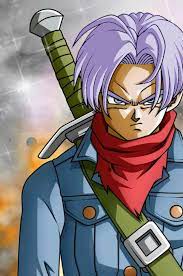In 'the path to power' they made her hair purple, as her original hair in the manga. I Just Edited This Dbs Future Trunks With His Lavender Hair Honestly I Prefer This Color Of Trunks Than When They Made It Blue What Do You Think Dbz
