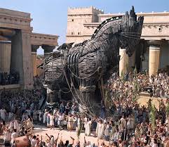 A trojan horse is a type of malware that downloads onto a computer disguised as a legitimate program. Trojan Horse Computing Simple English Wikipedia The Free Encyclopedia