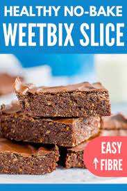 No Bake Chocolate Weetbix Slice Recipes To Make Chocolate Weetbix Slice Weetabix Recipes Food