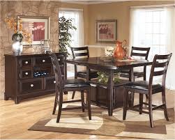 A dining room with oriental taste looks interesting in the second image. Kitchen Table And Buffet Set Novocom Top