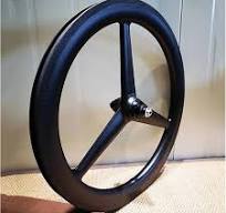Carbon 406 Wheelset 3 Spoke 20 Inch Tubeless Folding Bike High End 20''  Aero Tri Spoke 20inch BMX 406 Carbon Rim Bicycle Wheel