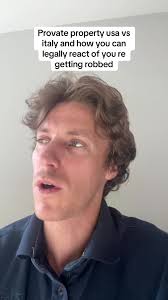 in Italy private property is put under people when America private property  is put above people and this also changes the whole situation in terms of  how to react if you’re getting robbed or if you’re ...