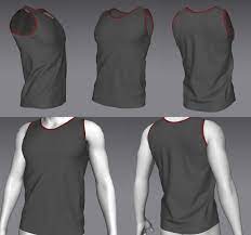 Tank Top Created In Marvelous Designer 7 Marvelous Designer Designer Clothing Patterns Marvelous Designer Pattern