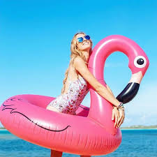 120 Cm Aufblasbare Flamingo Schwimmen Ring Wasserversorgung Montieren Spielzeug Schwan Rettungsring 90 Cm Flamingo Zwembad Speelgoed Reddingsboei Zwemmen