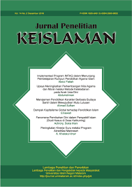 Fenomena Pernikahan Dini Dalam Perspektif Islam Studi Kasus Di Desa Kalikuning Jurnal Penelitian Keislaman