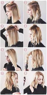 Inspired beauty creates this gallery of hairstyles to give you more wonderful ideas. Cute Easy Hairstyles For Shoulder Length Hair Hair Styles Medium Hair Styles Lob Styling