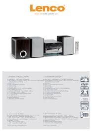 Samsung 2.1 soundbar hwt450 200 w, subwoofer, bluetooth, usb, schwarz. Lenco Mdv 14 Brochure Pdf Download Manualslib