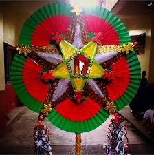 Recycled Lantern Recycled Materials Tanzans Old Newspapers Plastic Bottles Old Color Papers Christmas Parol Christmas Lanterns Recycled Parol