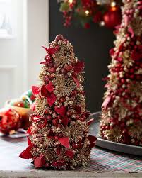 Salzburg Creations Burgundy And Rose Gold Fireworks Tabletop Christmas Tree 12 Tabletop Christmas Tree Christmas Tree Decorations Christmas Tree Themes