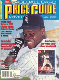 Check spelling or type a new query. Baseball Card Price Guide Monthly January 1992 Trading Card Database