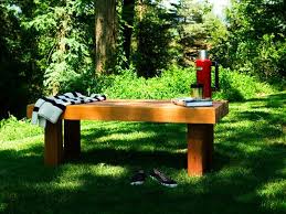In order to get a rigid structure, you should make the components from 2×6 lumber, using the plans in the image. Build This Wooden Garden Bench Step By Step Plans