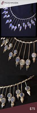 Bcbg Max Azaria Stone Bib Necklace Womens Jewelry Necklace Necklace Bib Necklace