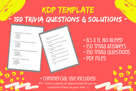 A lot of individuals admittedly had a hard t. 150 Large Print Trivia Questions Answers Graphic By Tomboy Designs Creative Fabrica