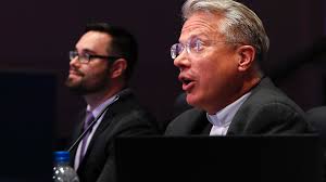 After 16 years, backup spelling bee pronouncer gets his shot