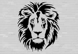 Lion Svg Lion Clipart Dxf Files For Laser Svg For Cricut Etsy Lion Clipart Svg Clip Art