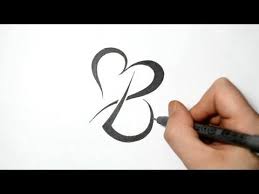 On this page you have an online tattoo name creator, where you can easily create your own tattoo designs. Die Hervorragenden Letter N Tattoo Designs Werden Durch Die Hervorragende Qualitat Der Designs Durch Hervorrage Letter B Tattoo B Tattoo Initial Tattoo