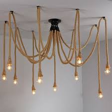 Pin By Aydan Ercan On Lamp Rope Chandelier Rope Pendant Light Rope Lamp