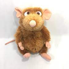 Disney Ratatouille Emile Rat Plush Disney Store Pixar Soft Stuffed Animal 14 Ebay Soft Stuffed Animals Animals Disney Store