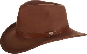 Men S Scala Df180 Distressed Outback Cowboy Hat Brown With Free Shipping Exchanges Travel Friendly And V Leather Cowboy Hats Cowboy Hats Mens Cowboy Boots