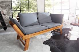 Massive Sitzbank Modular 152cm Akazie Inkl Kissen Gartenbank Klappbar Riess Ambiente De Gartenbank Klappbar Gartenbank Outdoor Sofa