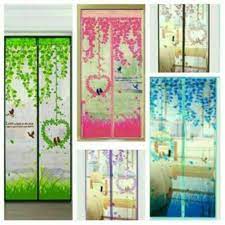 Tirai magnet premium mesh anti nyamuk gorden magnet anti nyamuk serangga motif bunga. Tirai Magnet Anti Nyamuk Gorden Magnet Hordeng Magnet Shopee Indonesia